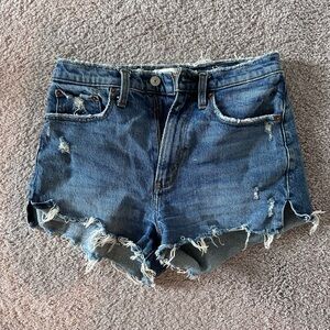 Abercrombie High Rise Mom Short